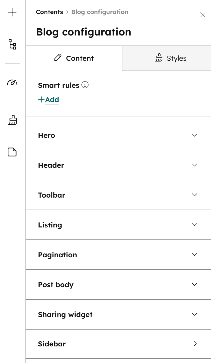 Act3 Blog Configuration Module Content