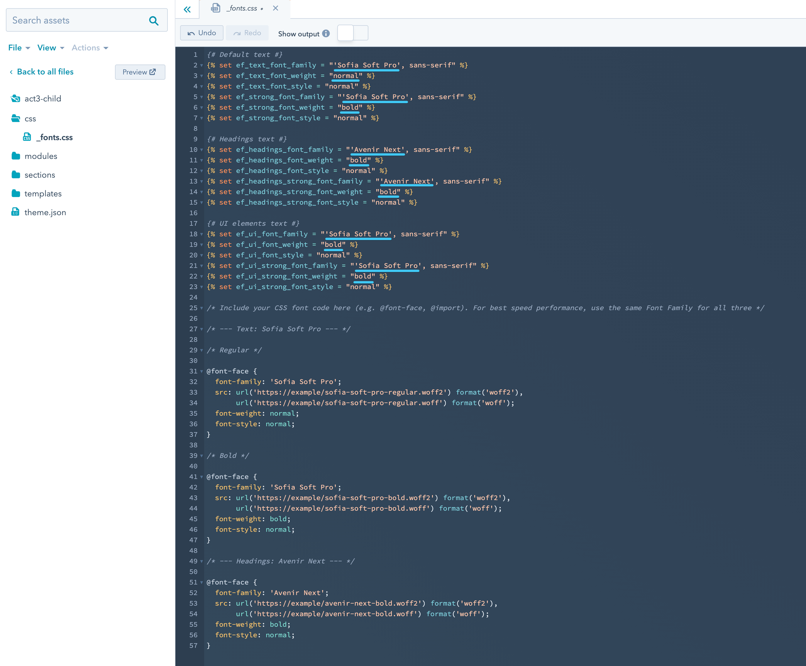 Act3 Css Fonts Variables
