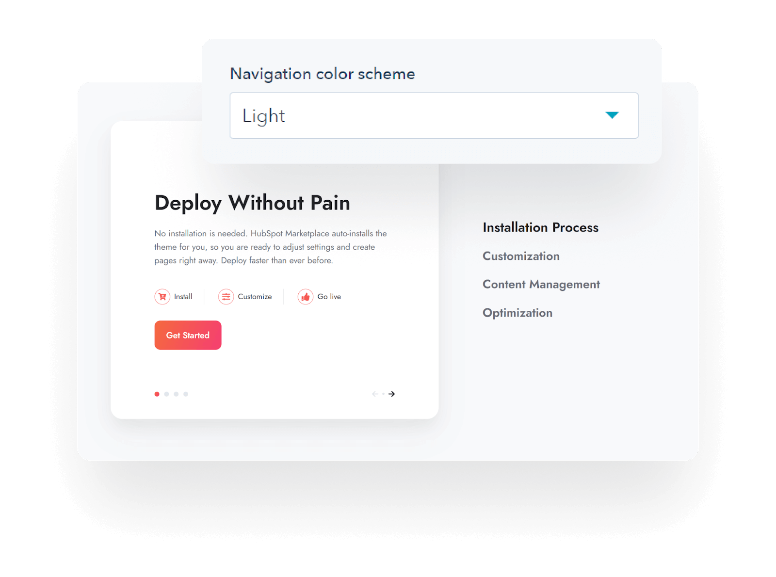 Act3 Features Showcase Light Nav