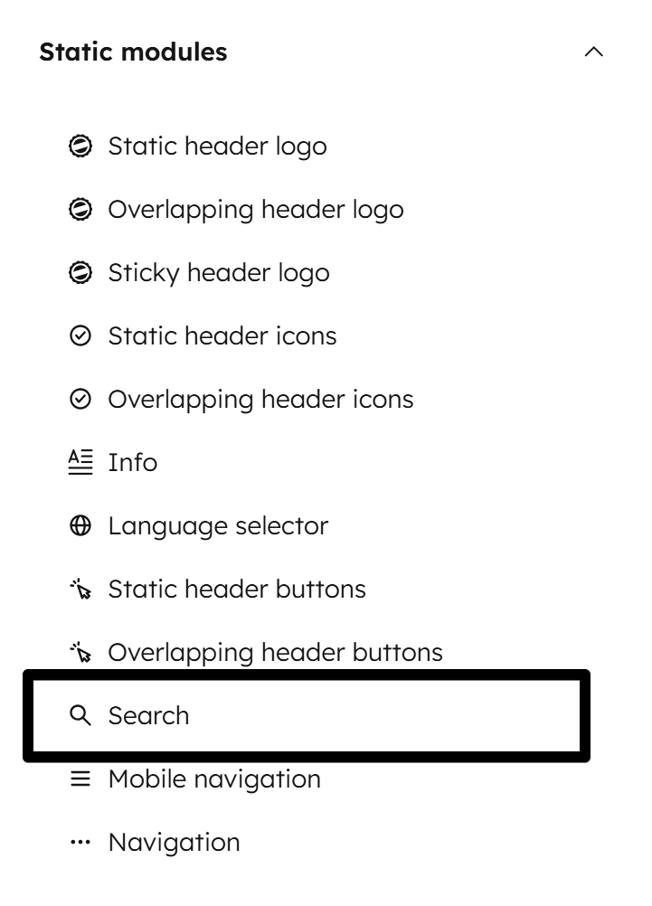 Act3 Header 3 Search Module