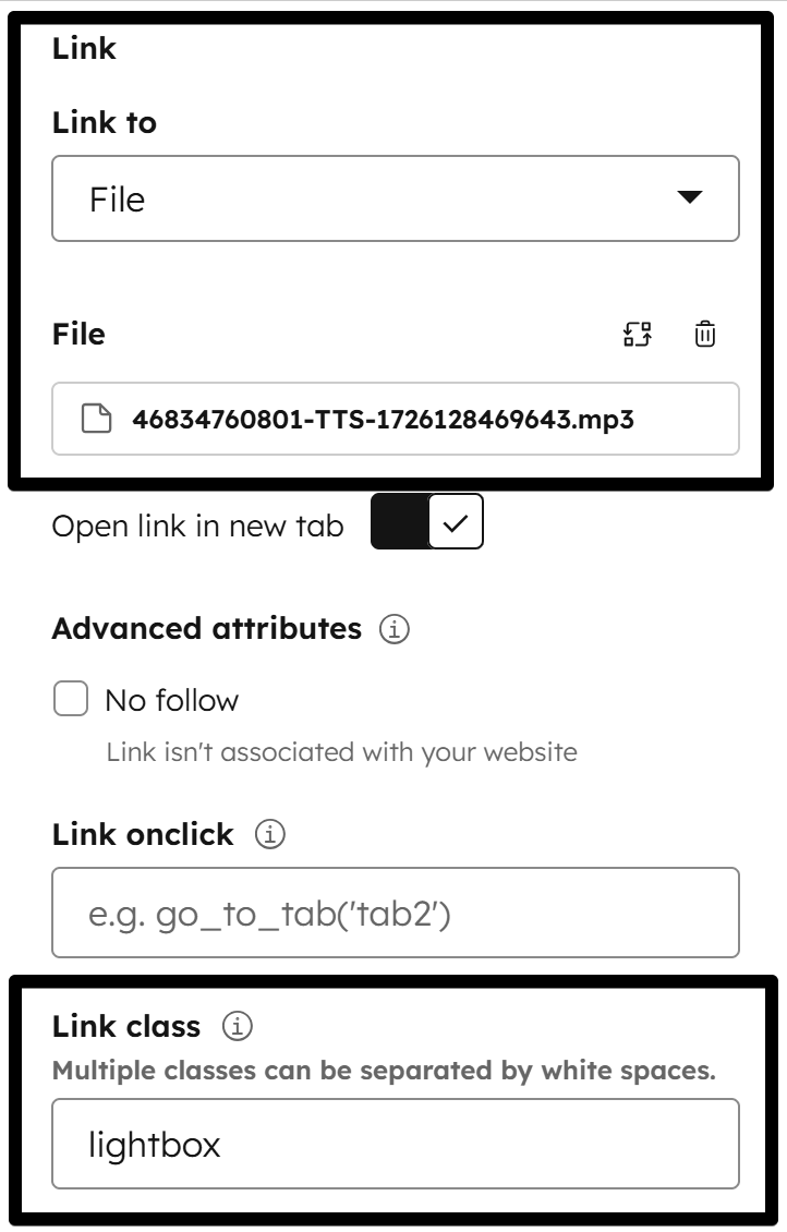 Act3 Lightbox Link To Mp3