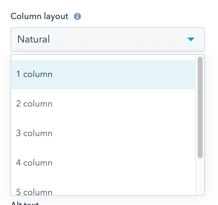 Act3 Nav Mega Flyout Column Layout