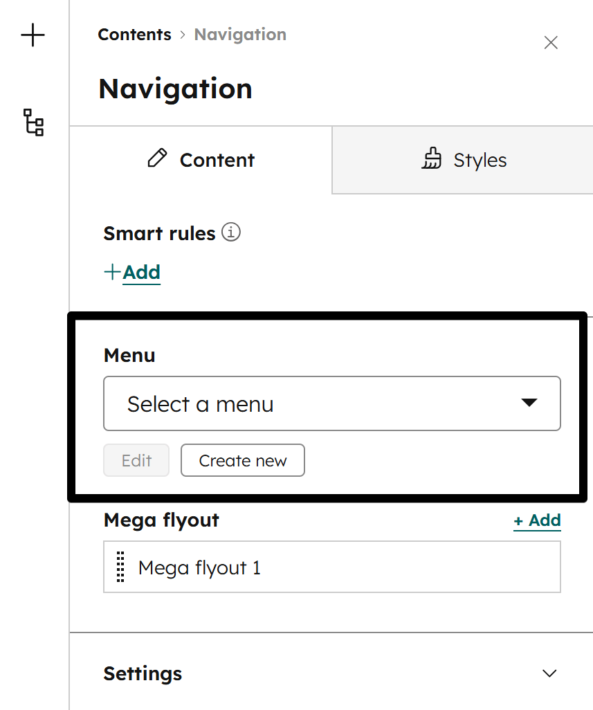 Act3 Navigation Select A Menu