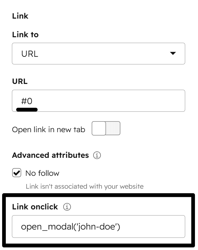 Act3 Open Modal Example