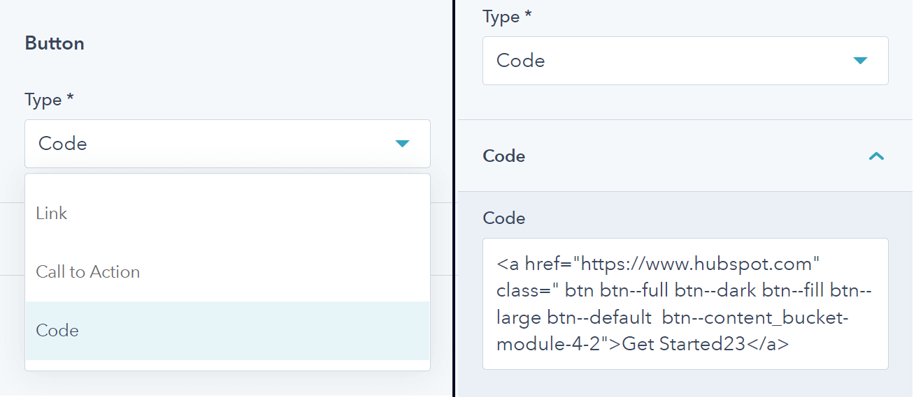 Act3 Pricing Button Code Option