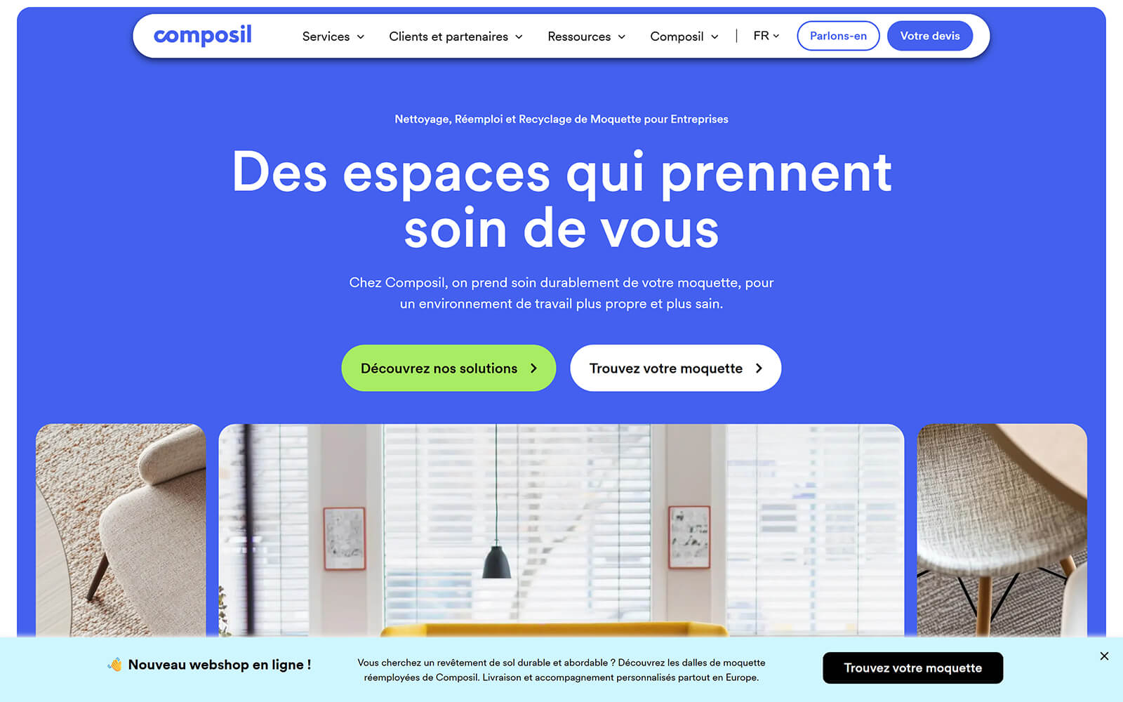 composil.eu website built with Act3