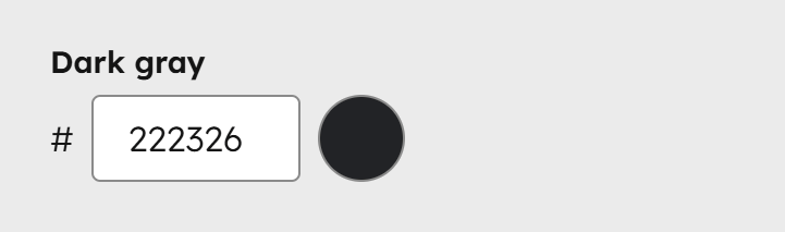 Act3 Theme Settings Color Dark Gray