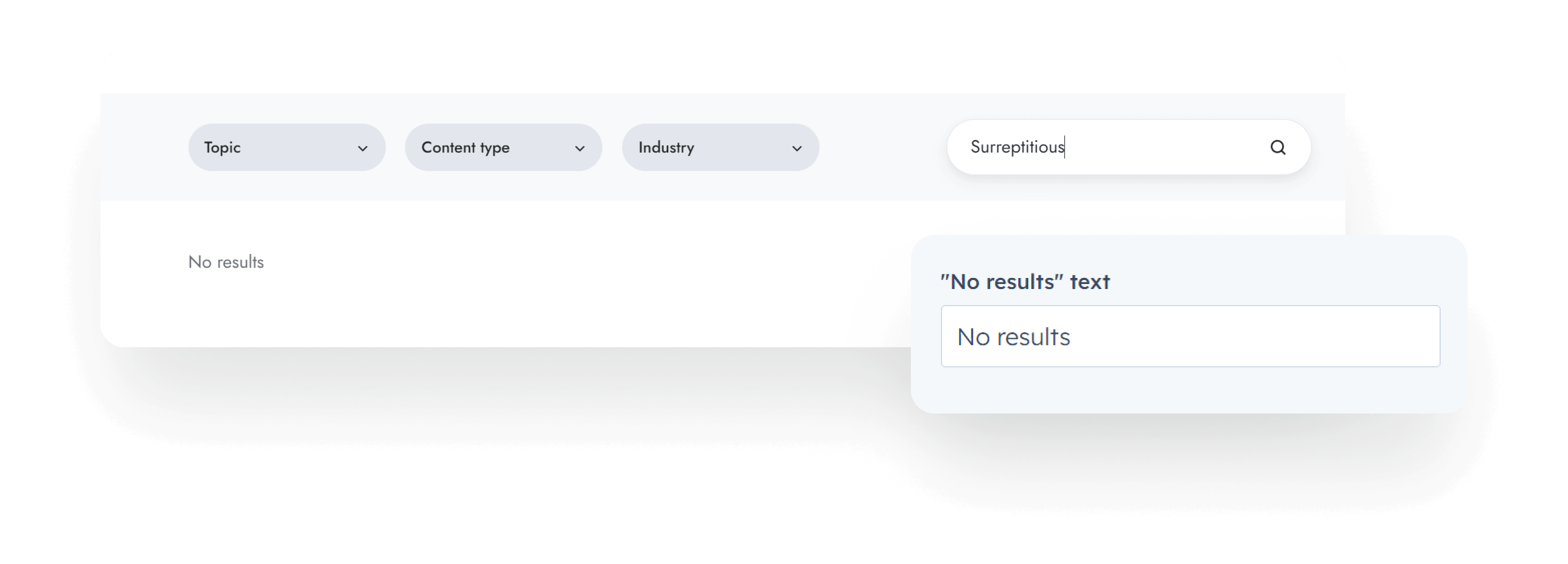 Act3 V29 Listing No Results Option