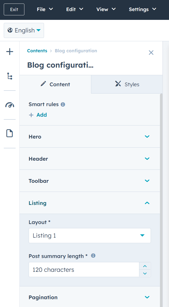 Act3 V31 Blog Config Example