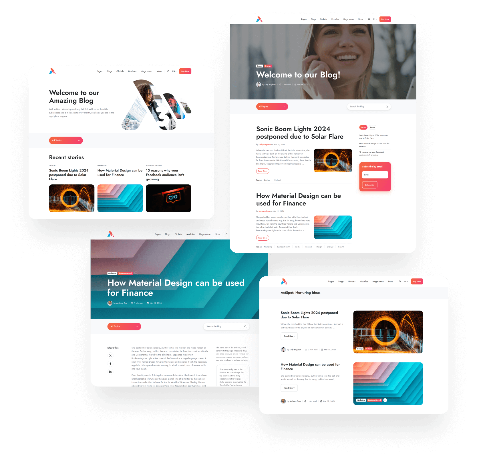 Act3 V31 New Blog Template And Configuration