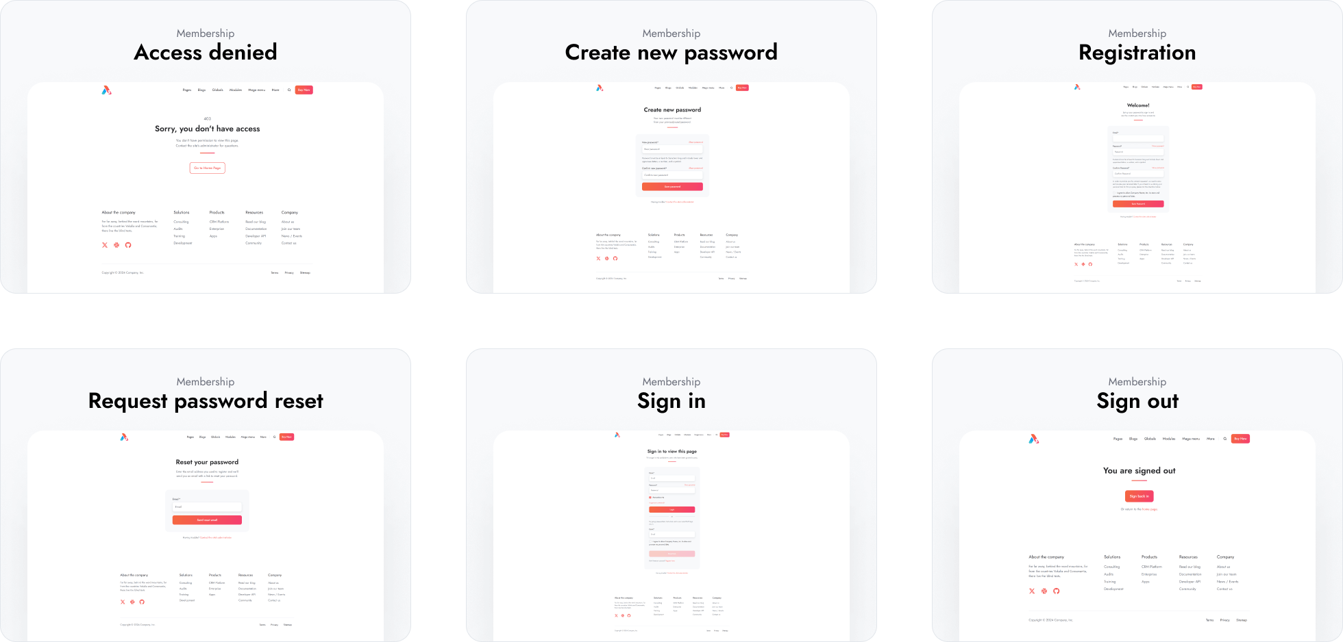 Act3 V35 New Membership Templates