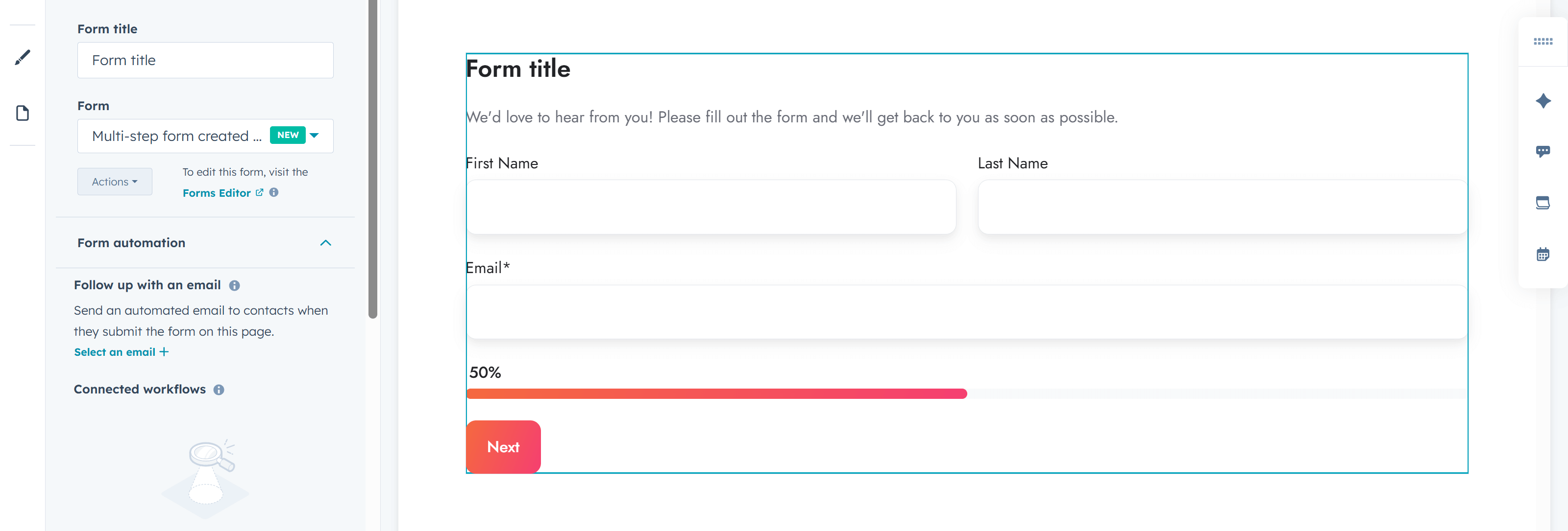 Act3 V42 New Forms Editor