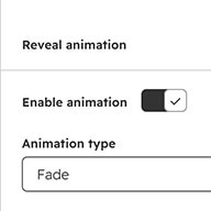 Animation controls