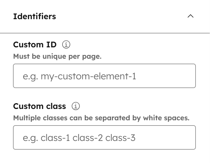 Act3 Wrapper Identifiers Fields