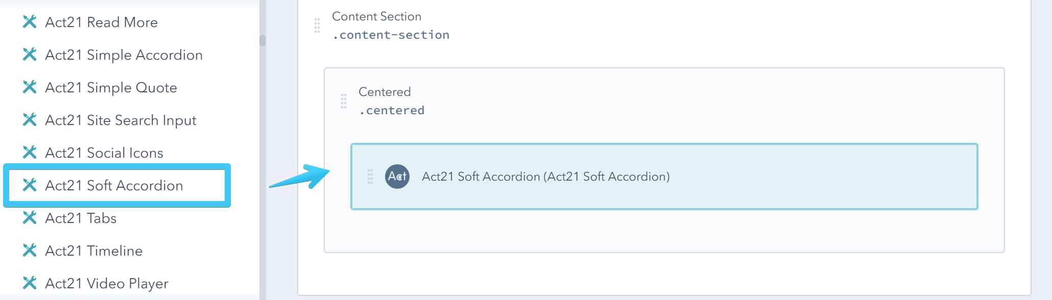 Act21 Soft Accordion Module