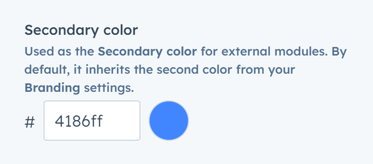 Act3 Theme Settings - Color - Secondary color