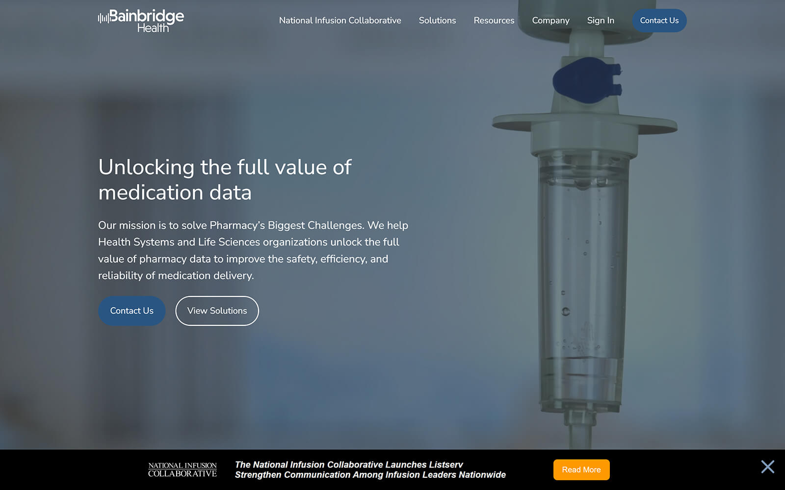The beautiful bainbridgehealth.com website created with Act3 on the HubSpot CMS