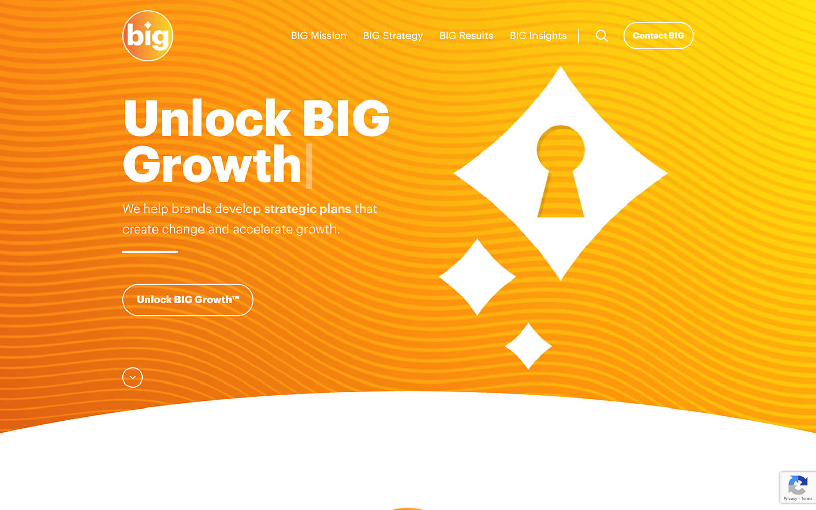 The beautiful biginnovates.com website created with Act3 on the HubSpot CMS