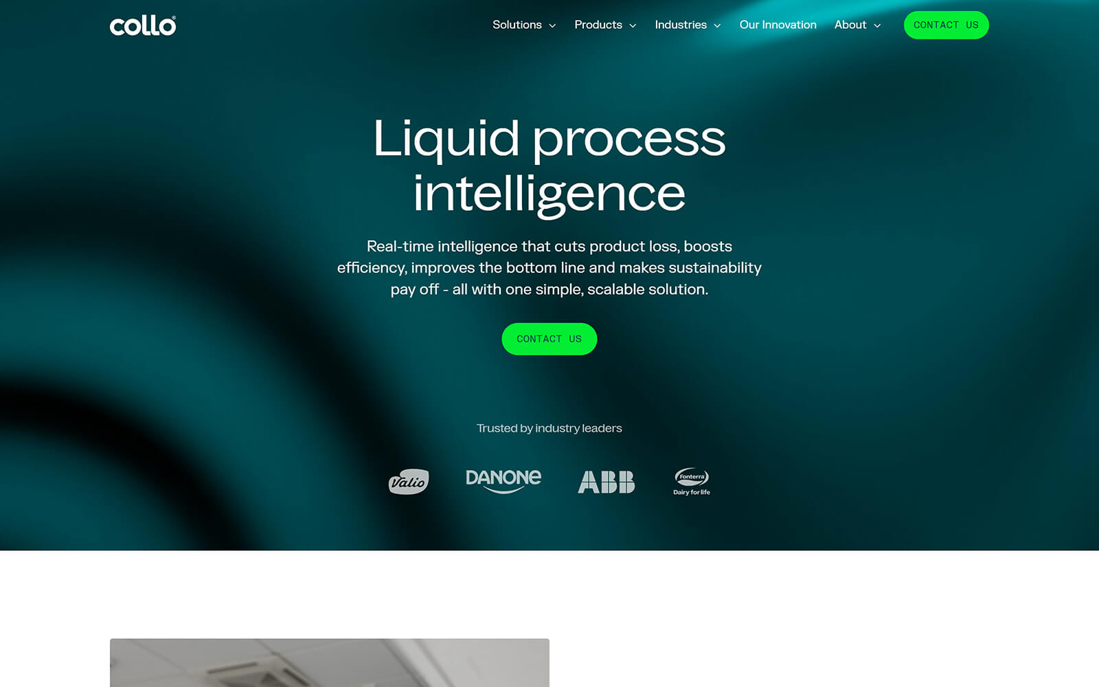 The beautiful collo.fi website created with Act3 on the HubSpot CMS