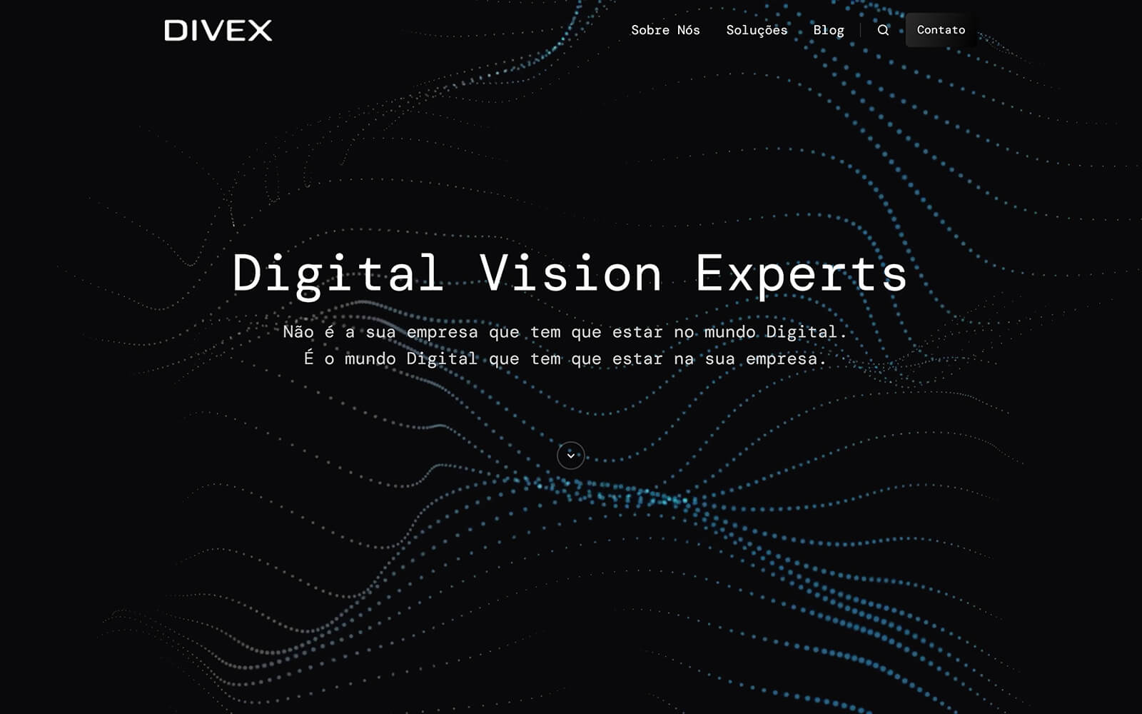 The beautiful divex.com.br website created with Act3 on the HubSpot CMS