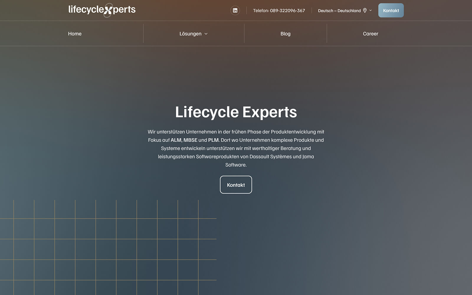 The beautiful lifecyclexperts.com website created with Act3 on the HubSpot CMS