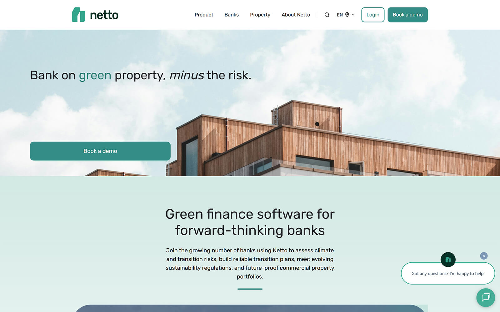 The beautiful netto.eco website created with Act3 on the HubSpot CMS