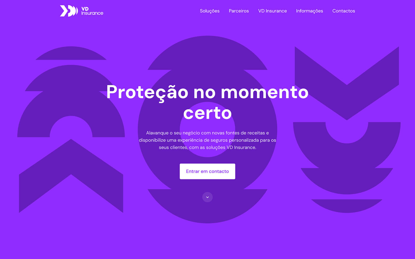 The beautiful viadirecta.pt website created with Act3 on the HubSpot CMS