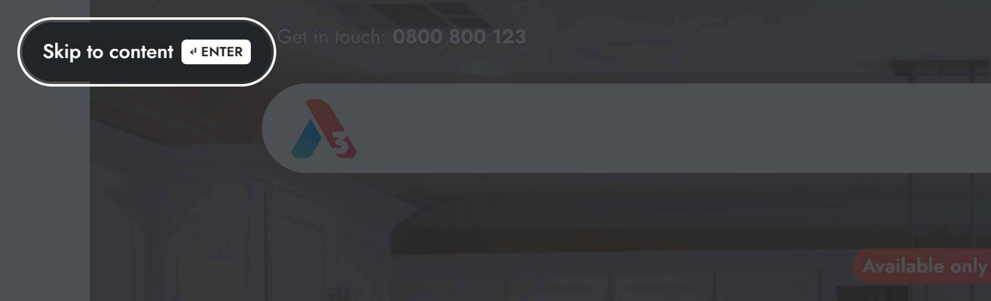 Accessibility improvements