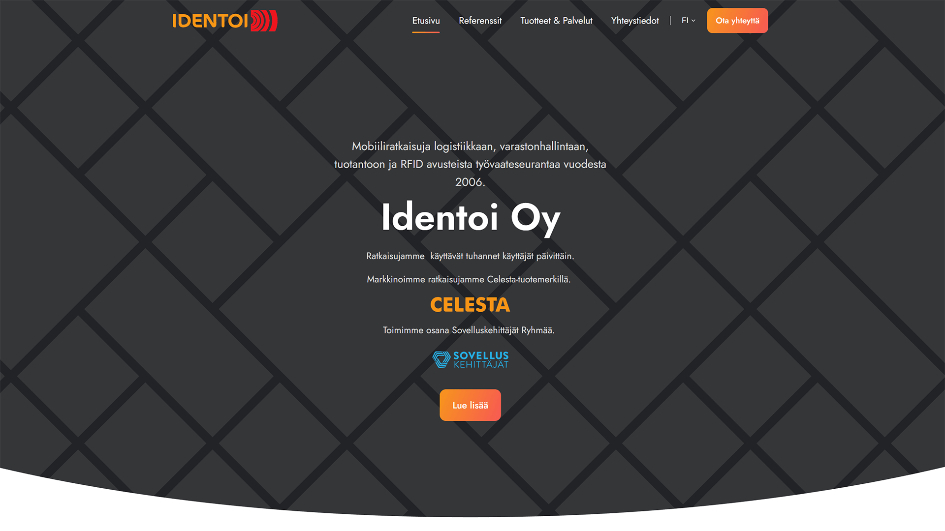 The beautiful identoi.com website created with Act3 on the HubSpot CMS