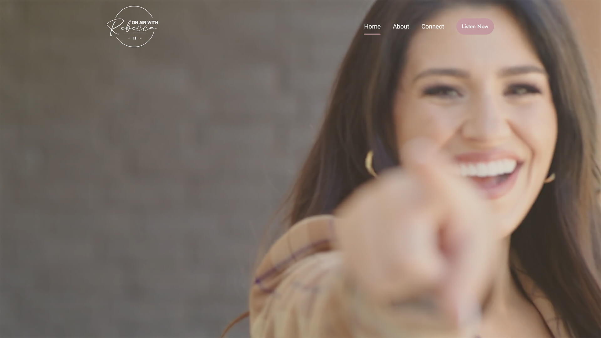 The beautiful rebecca.daystar.com website created with Act3 on the HubSpot CMS
