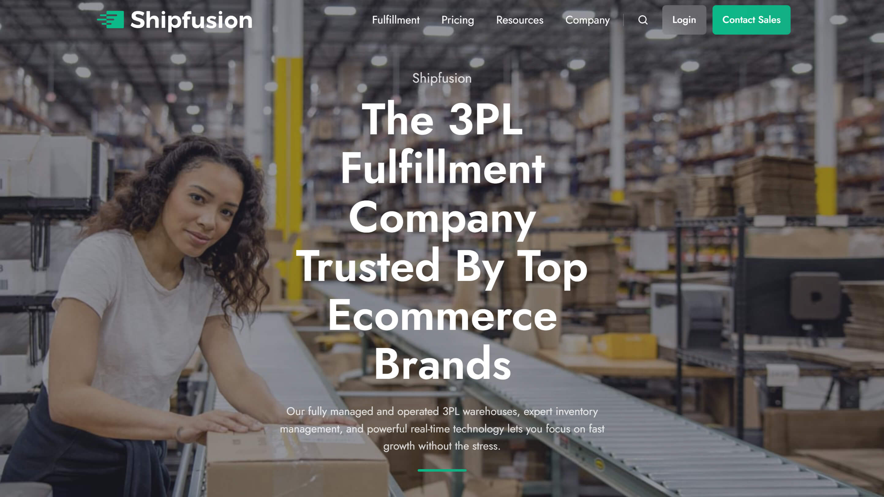 The beautiful shipfusion.com website created with Act3 on the HubSpot CMS