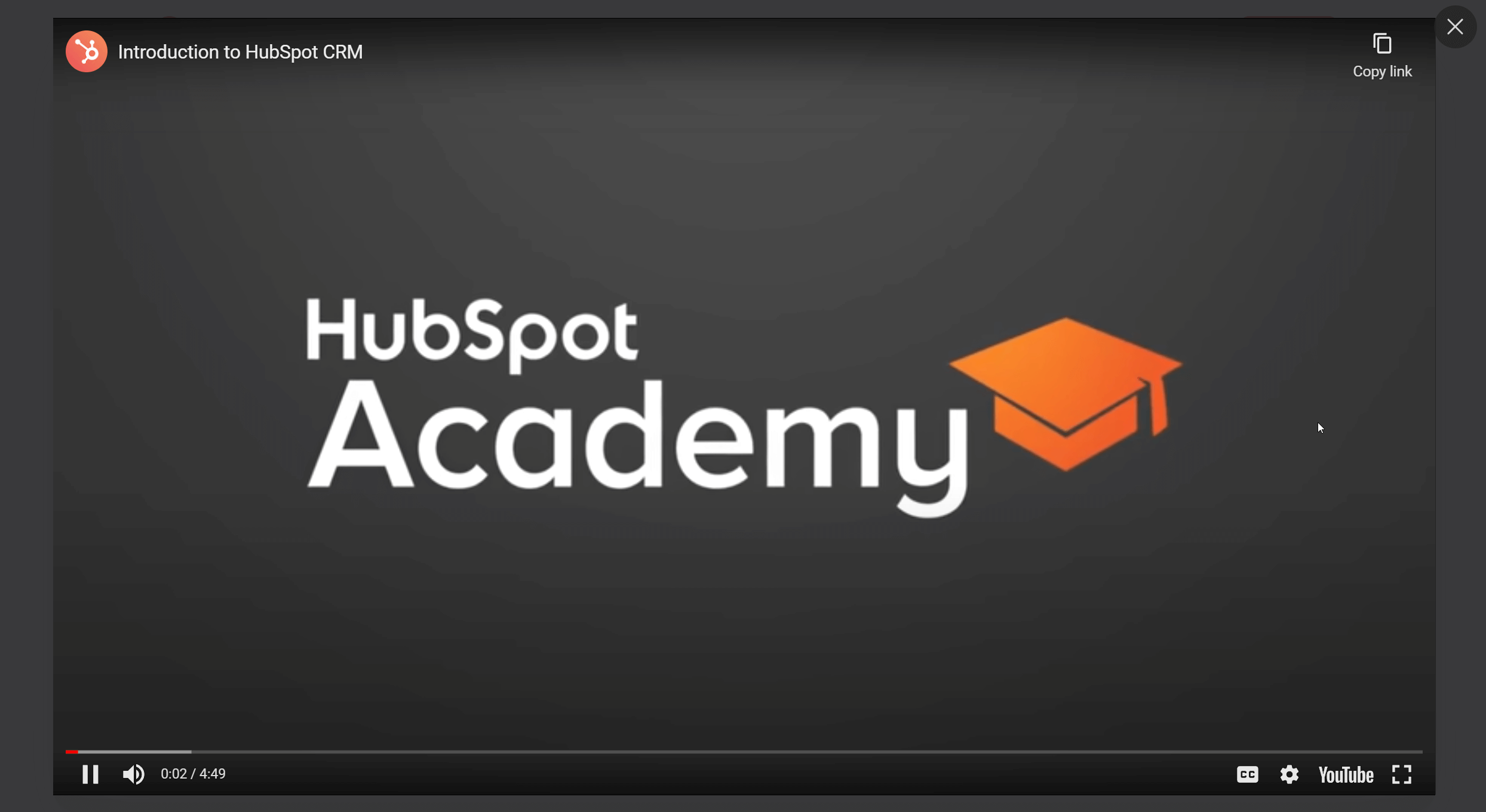 Act3 - HubSpot Premium Theme - YouTube Lightbox - Result